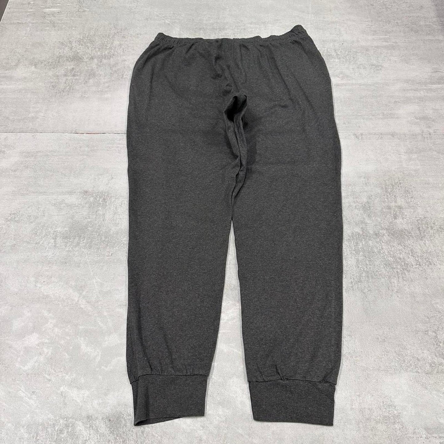 Y2k Grey Champion Cargo Joggers XXL mens loose sweatpants print logo