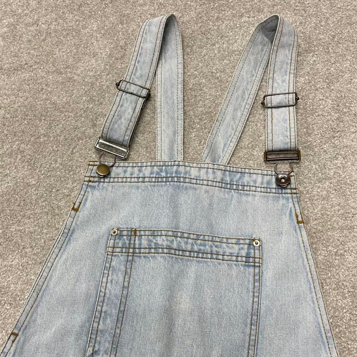 00s BDG denim dungarees overalls W31L32 blue mens denim y2k style bib & brace workwear