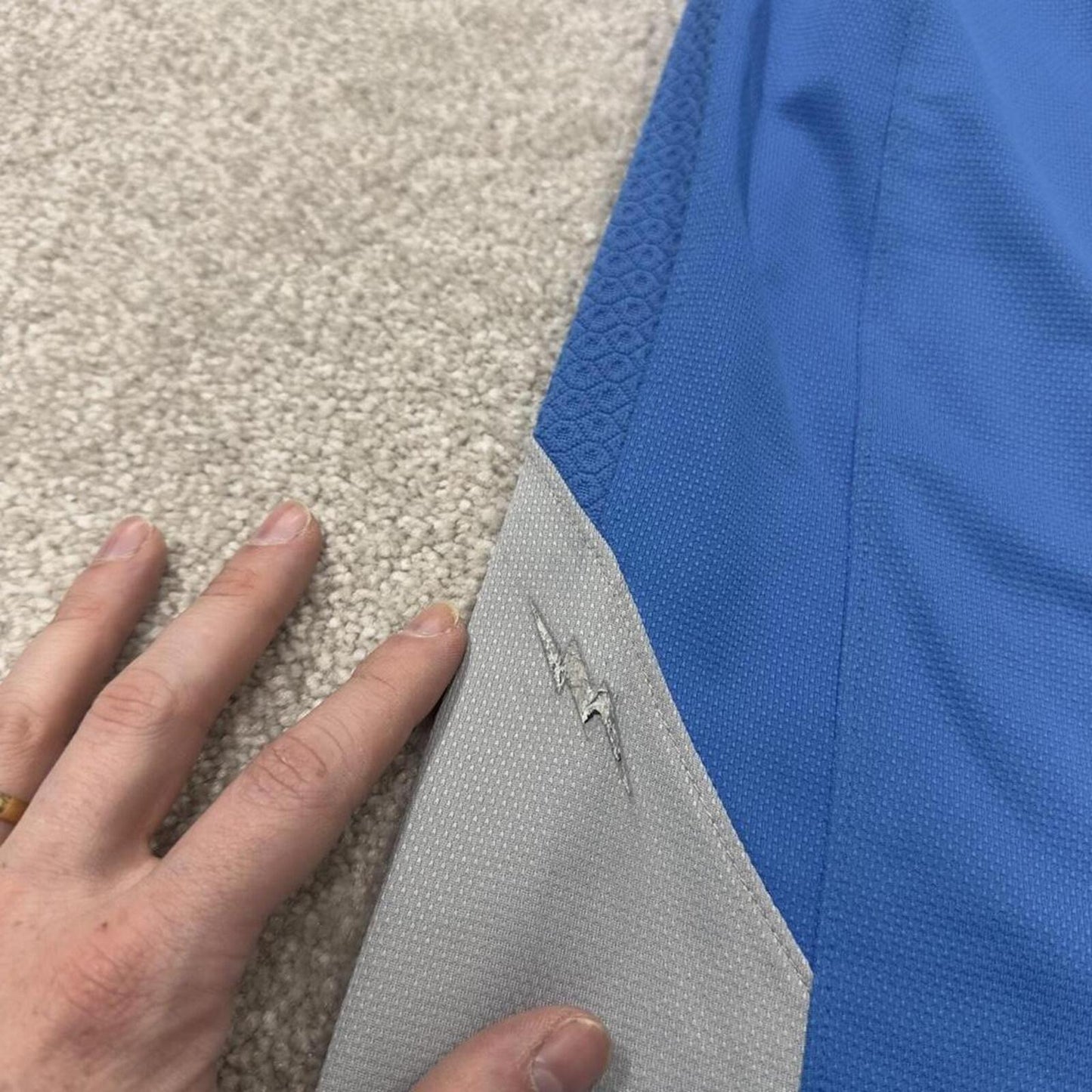 Baggy Nike sports shorts y2k blue Basketball style comfy loose floaty summer gym shorts