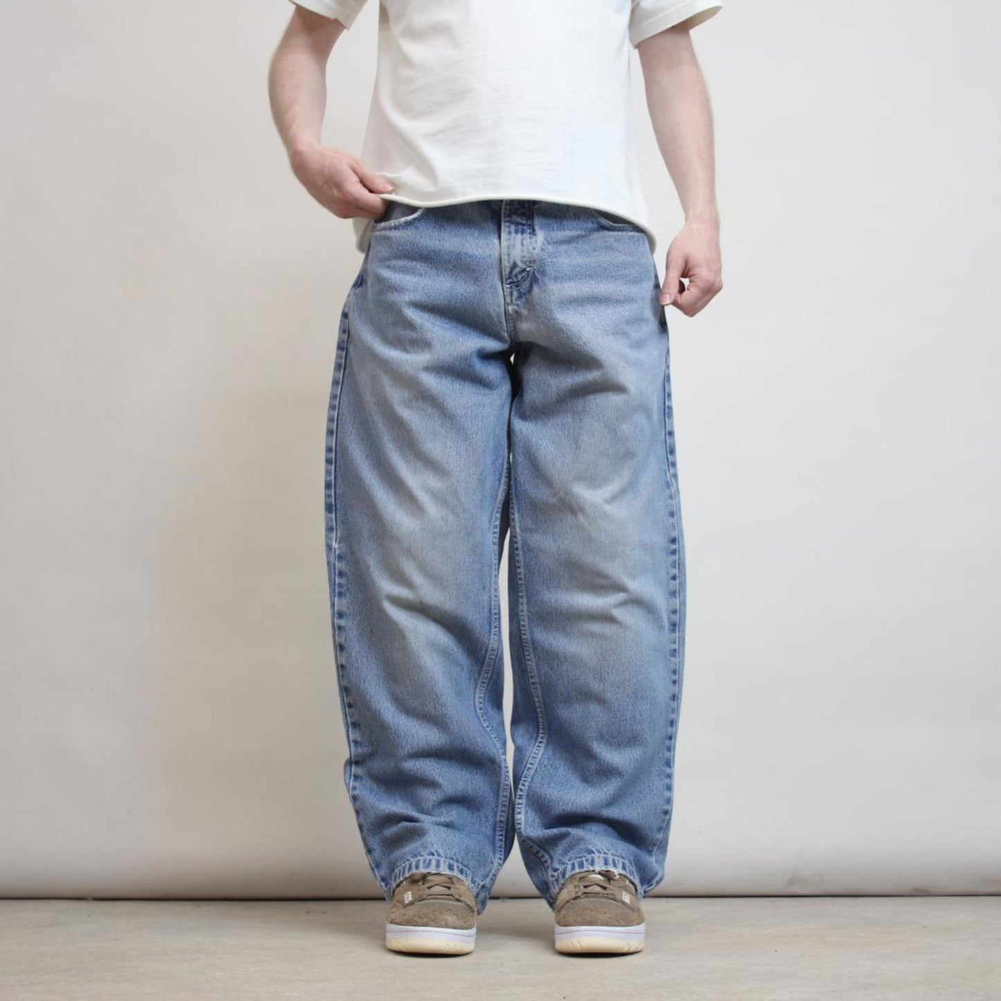 Mens vintage baggy Southpole jeans W34 L31