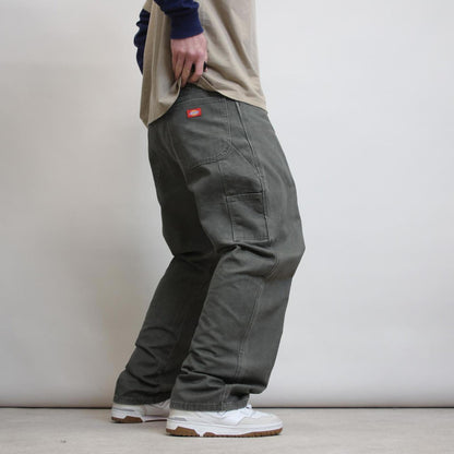 Baggy green Dickies carpenter jeans W38 L32