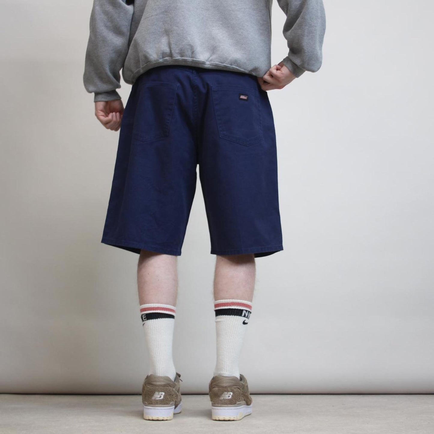 Navy Dickies shorts W36
