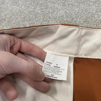 Dickies baggy chino shorts carpenter orange Chino style skater shorts long wide leg festival