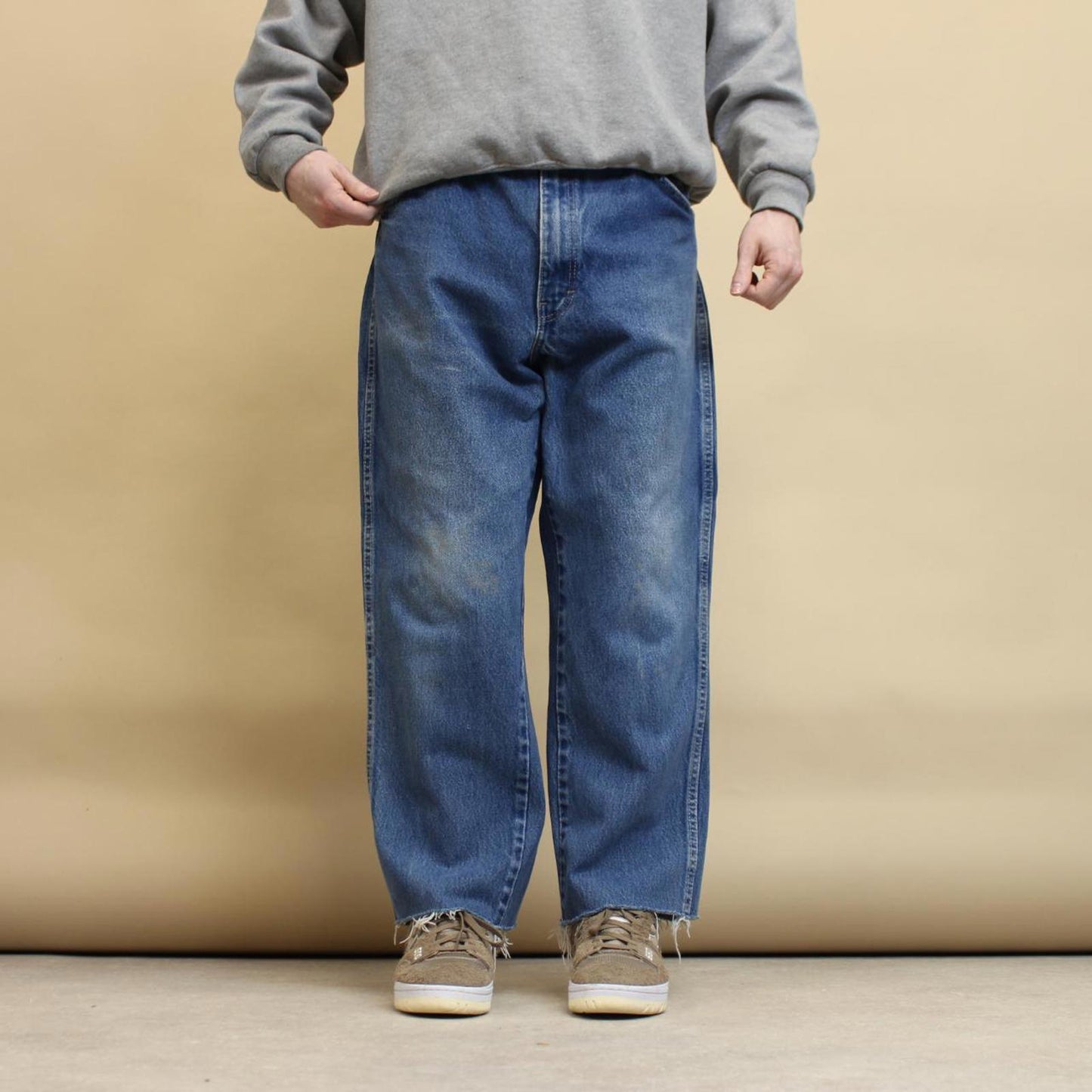 Blue Dickies jeans W36L27 loose denim 90s style skater jeans