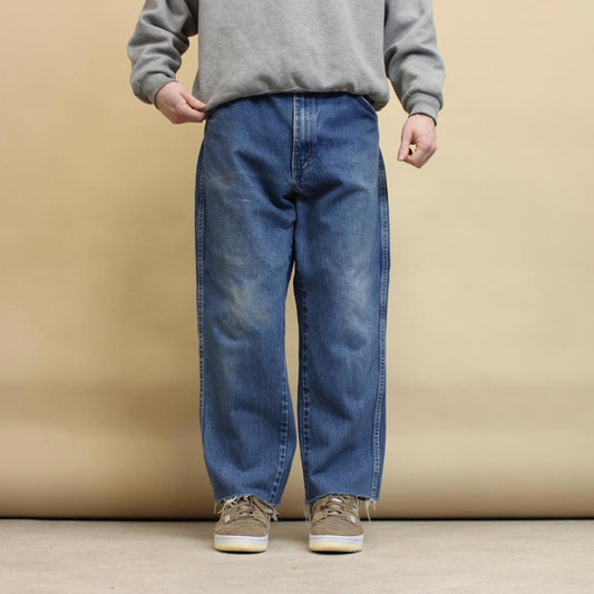 Blue Dickies jeans W36L27 loose denim 90s style skater jeans