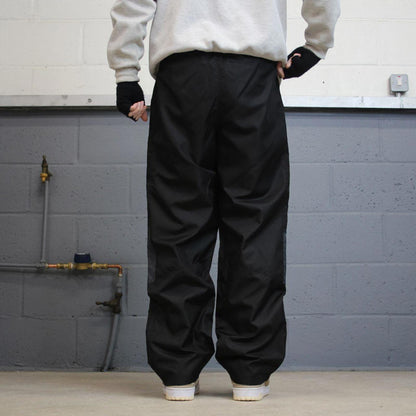 00s baggy Starter tracksuit bottoms black small loose y2k style sportswear track pants gym wear