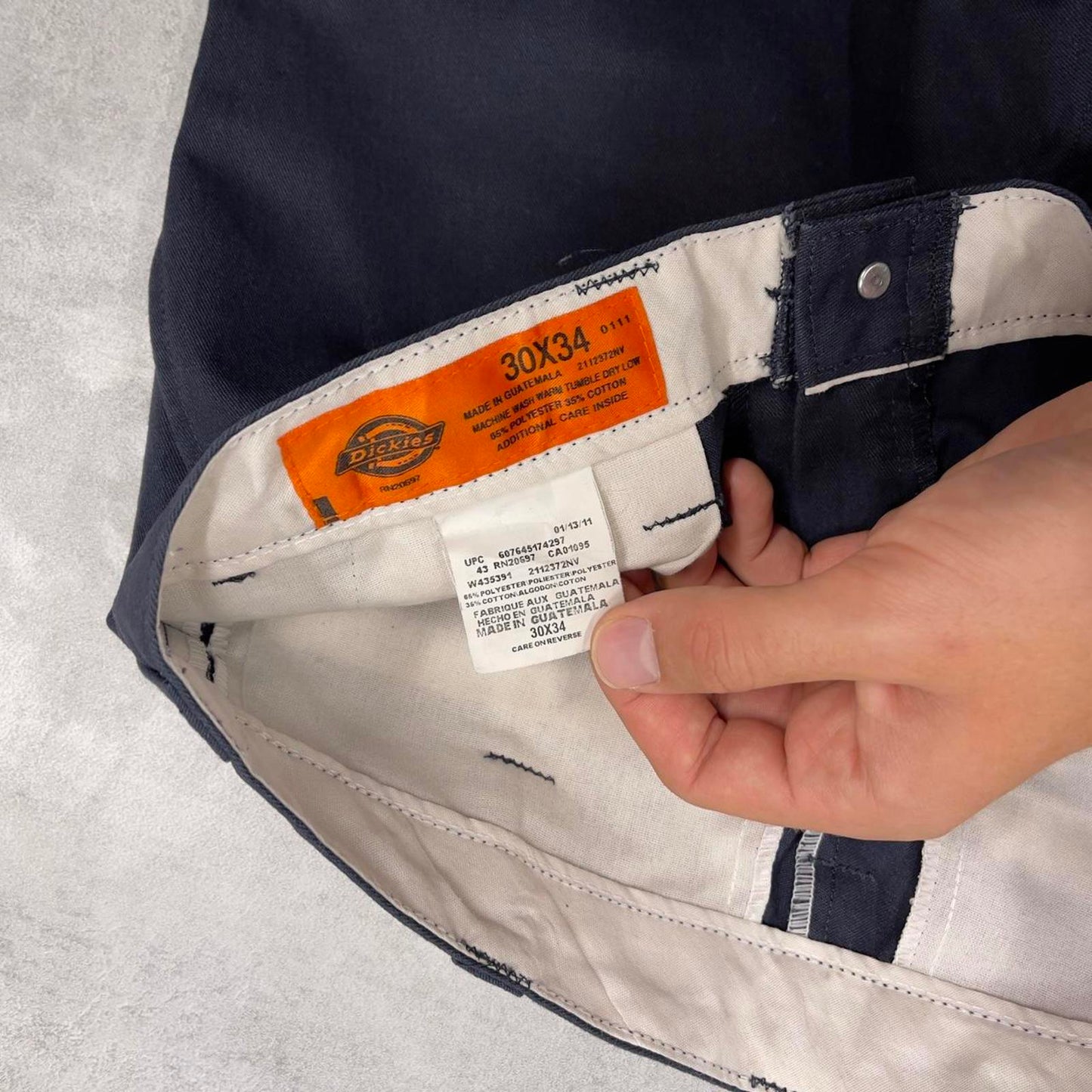 Baggy Dickies cargo trousers W30L34