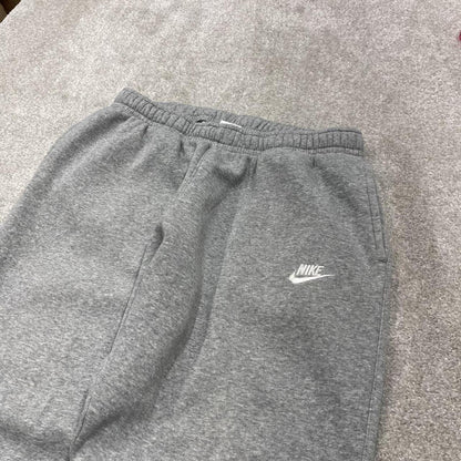 Y2k Nike sweatpants joggers XL cuffed grey Loose embroidered tracksuit bottoms