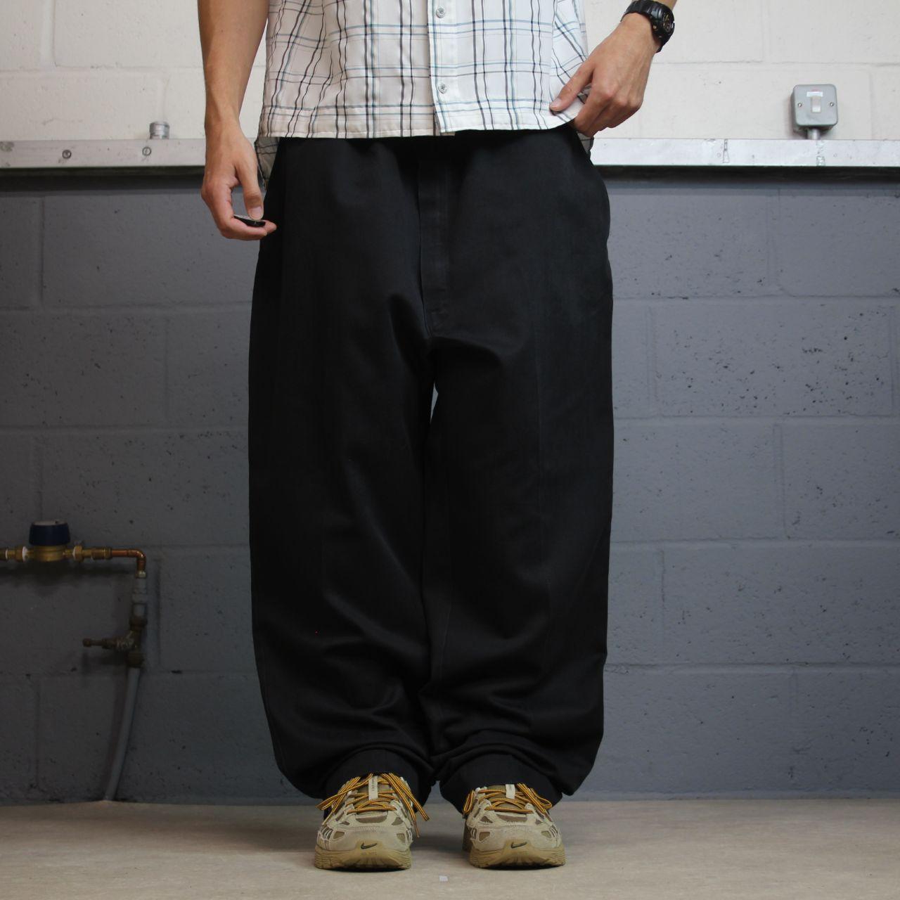 Dickies chino pants Y2K black Loose fit chino style skate work trousers