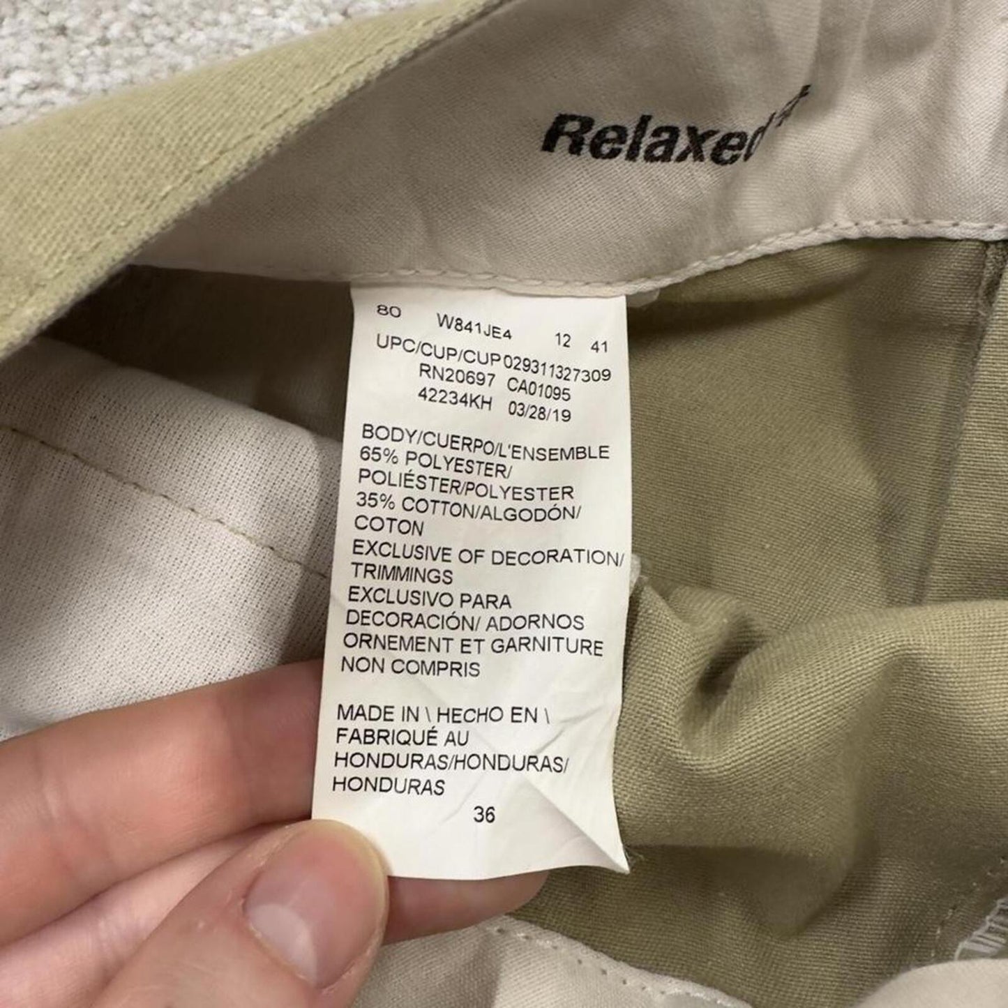 Dickies carpenter shorts relaxed khaki Twill chino skater style shorts loose leg