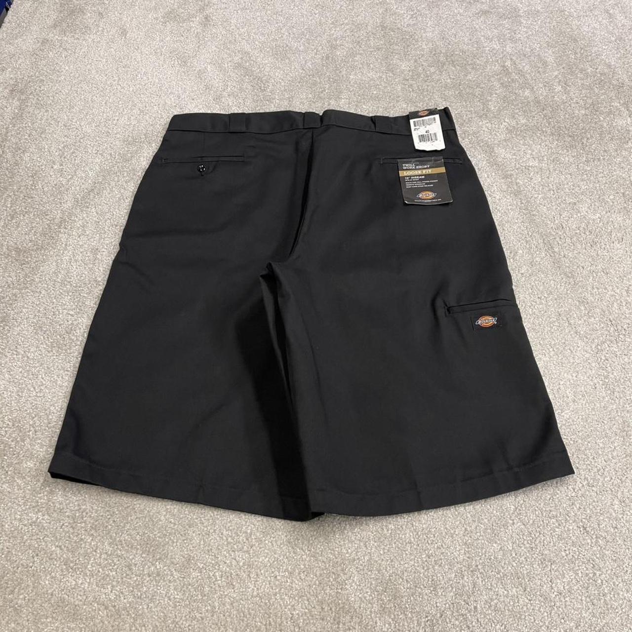 Dickies baggy chino shorts carpenter black Chino style skater shorts long wide leg festival