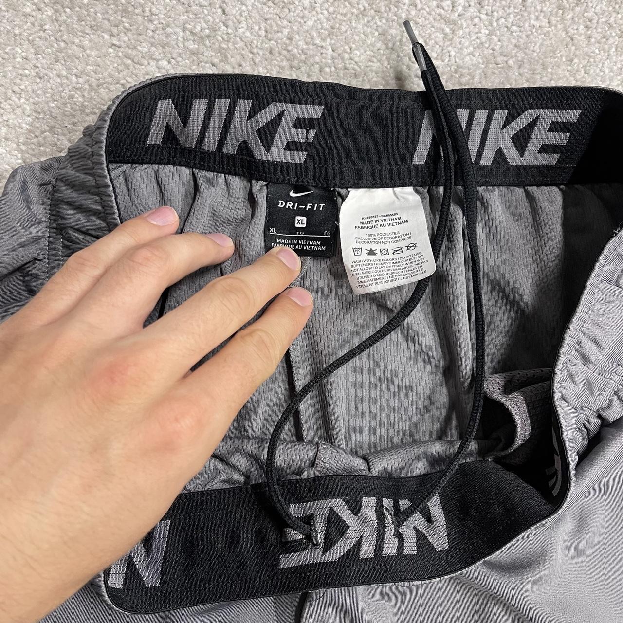 Nike sports shorts y2k loose grey Loose comfy floaty summer gym shorts