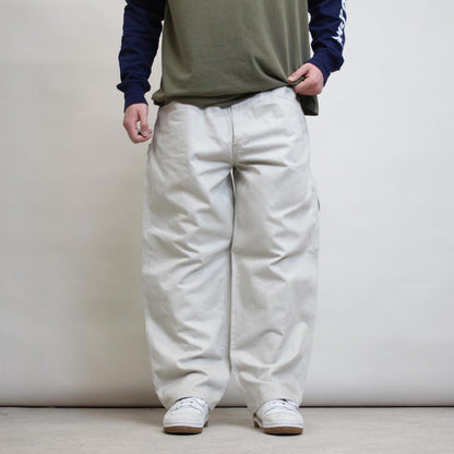 Baggy Wrangler carpenter trousers W40L29 wide leg cargo pants skate style