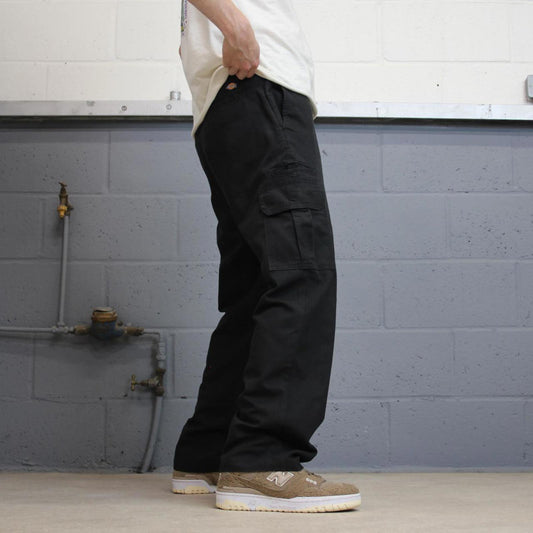 Black Dickies cargo trousers W34L30