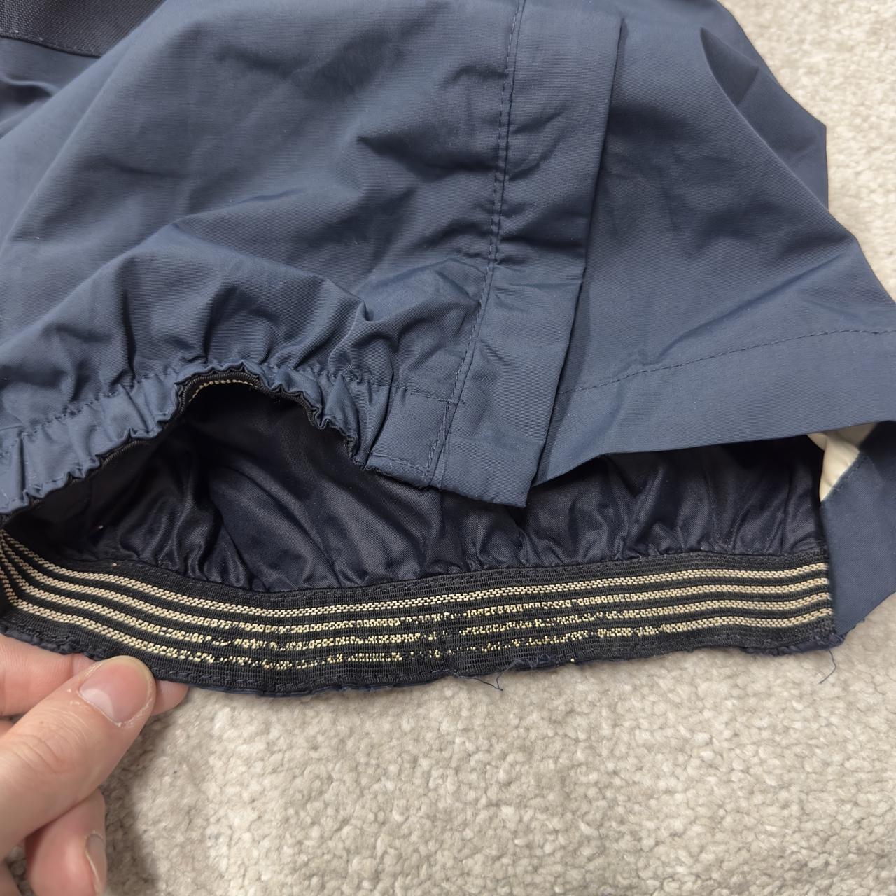 Nautica windbreaker tracksuit trousers y2k M navy Americas cup 2003 fleece lined track pants
