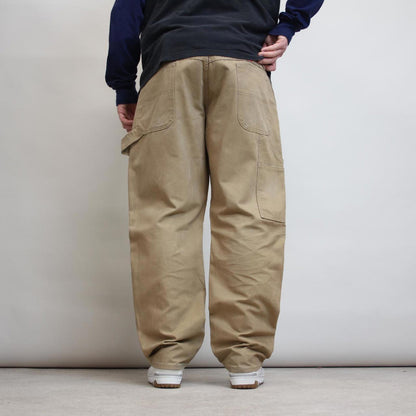 Wrangler carpenter trousers W38L30 tan loose cargo skater trousers