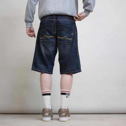 Blue Quiksilver jean shorts W33