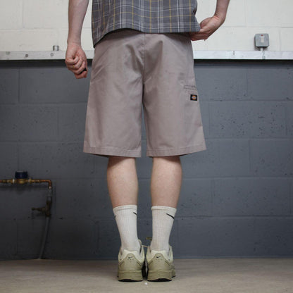 Dickies carpenter shorts long leg grey Twill chino skater style shorts loose leg