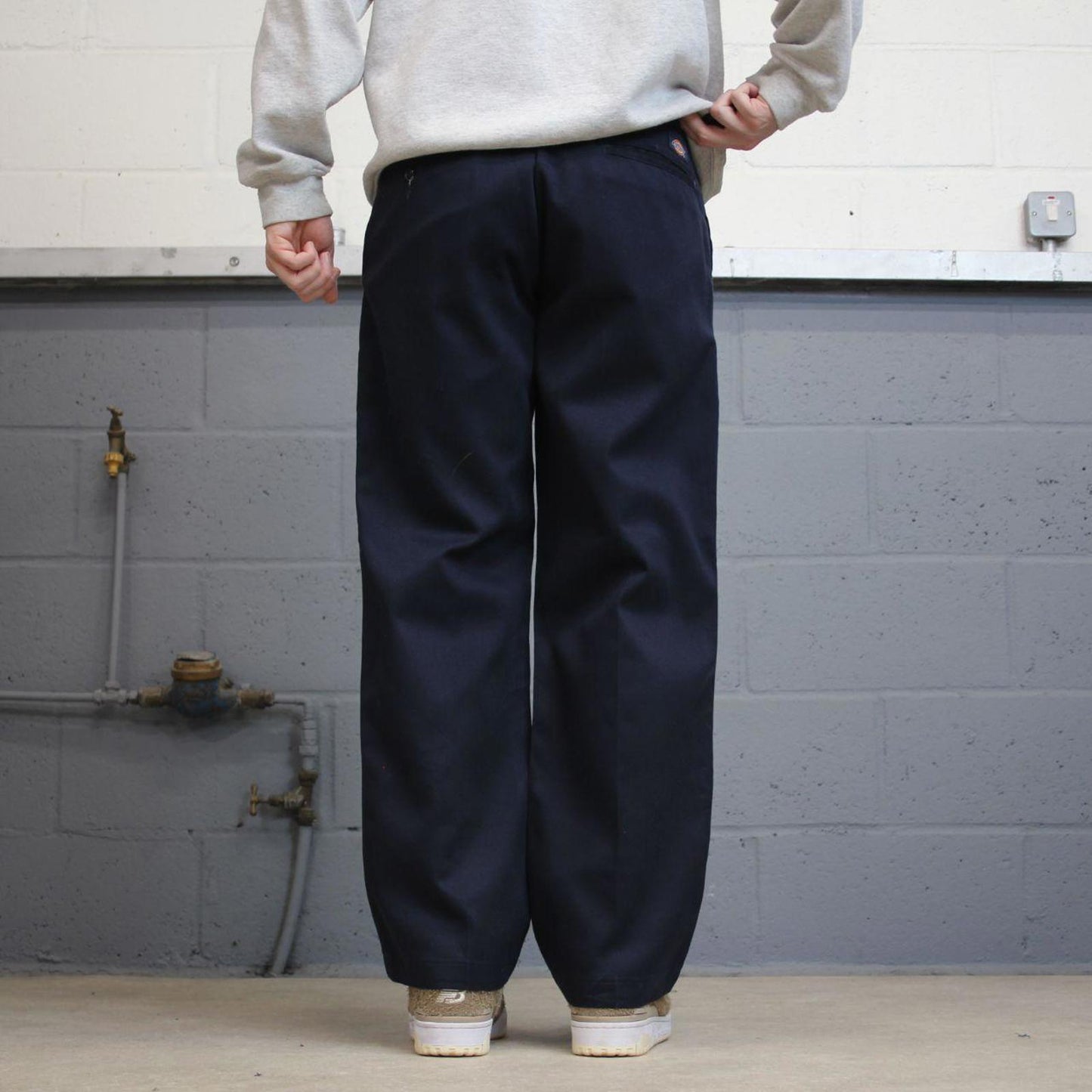 Navy Dickies 874 Pants W33L30 original fit twill chino 90s style skater pants