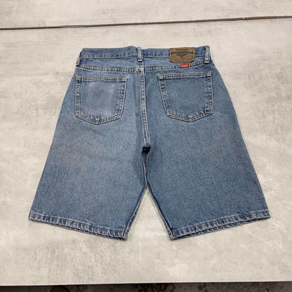 Blue Wrangler denim jorts W30 Loose denim summer jean shorts