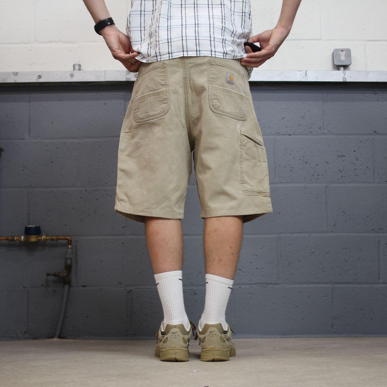 Carhartt carpenter shorts cargo khaki Relaxed fit skater style summer work shorts