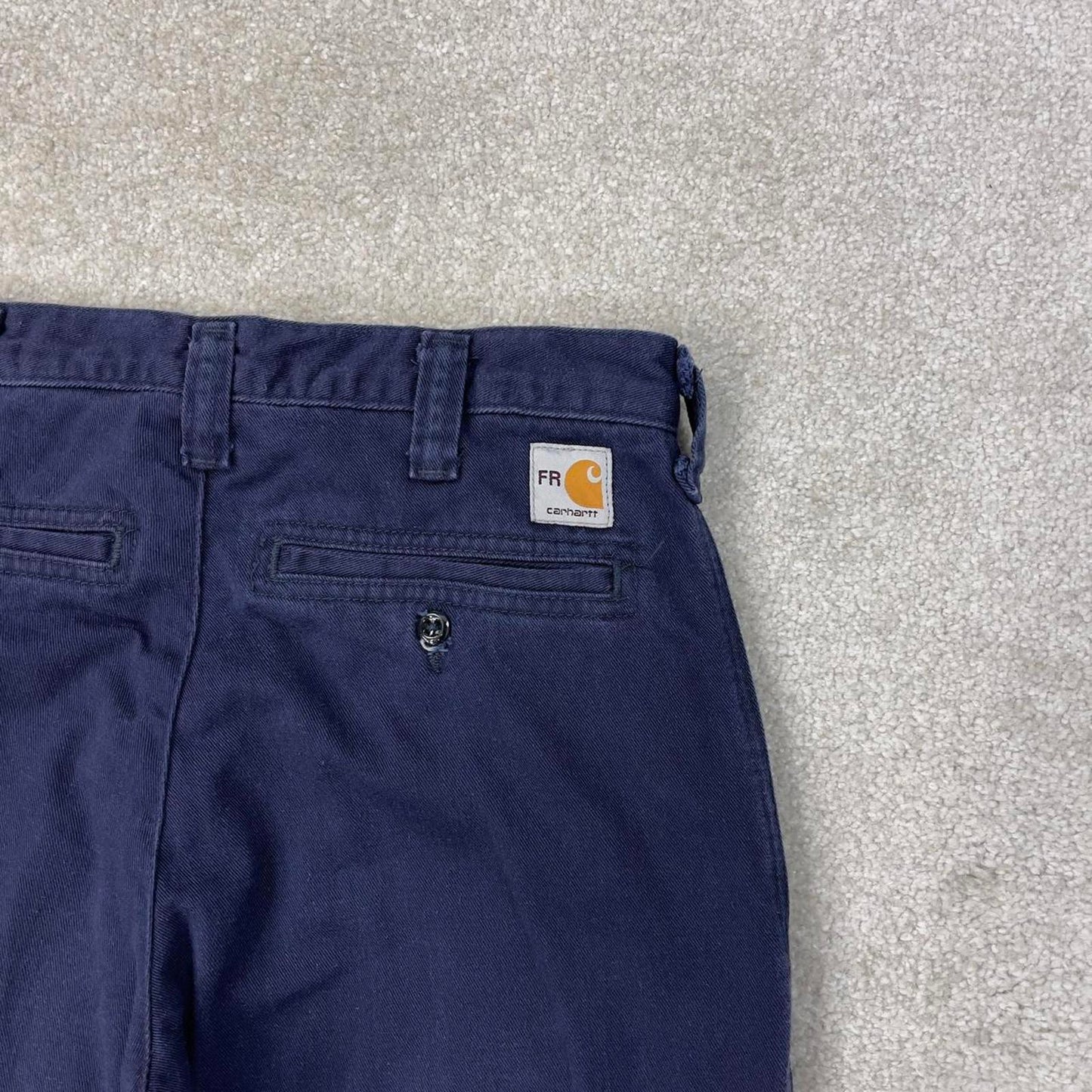 Carhartt FR pants W28 L32 loose navy 90s style skater pants