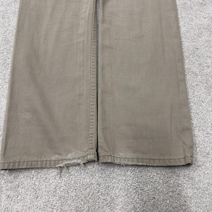 Levi’s 505 jeans Y2K beige Levi’s straight leg 2000s style pants red tab logo
