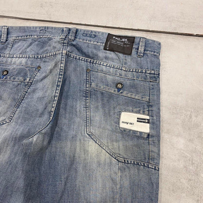 Mens baggy Projek Raw jorts W38