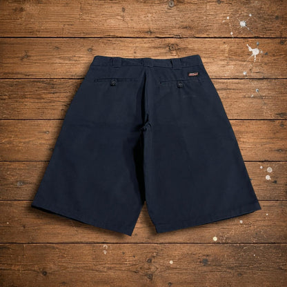 Dickies chino shorts y2k long leg navy Chino style summer work shorts