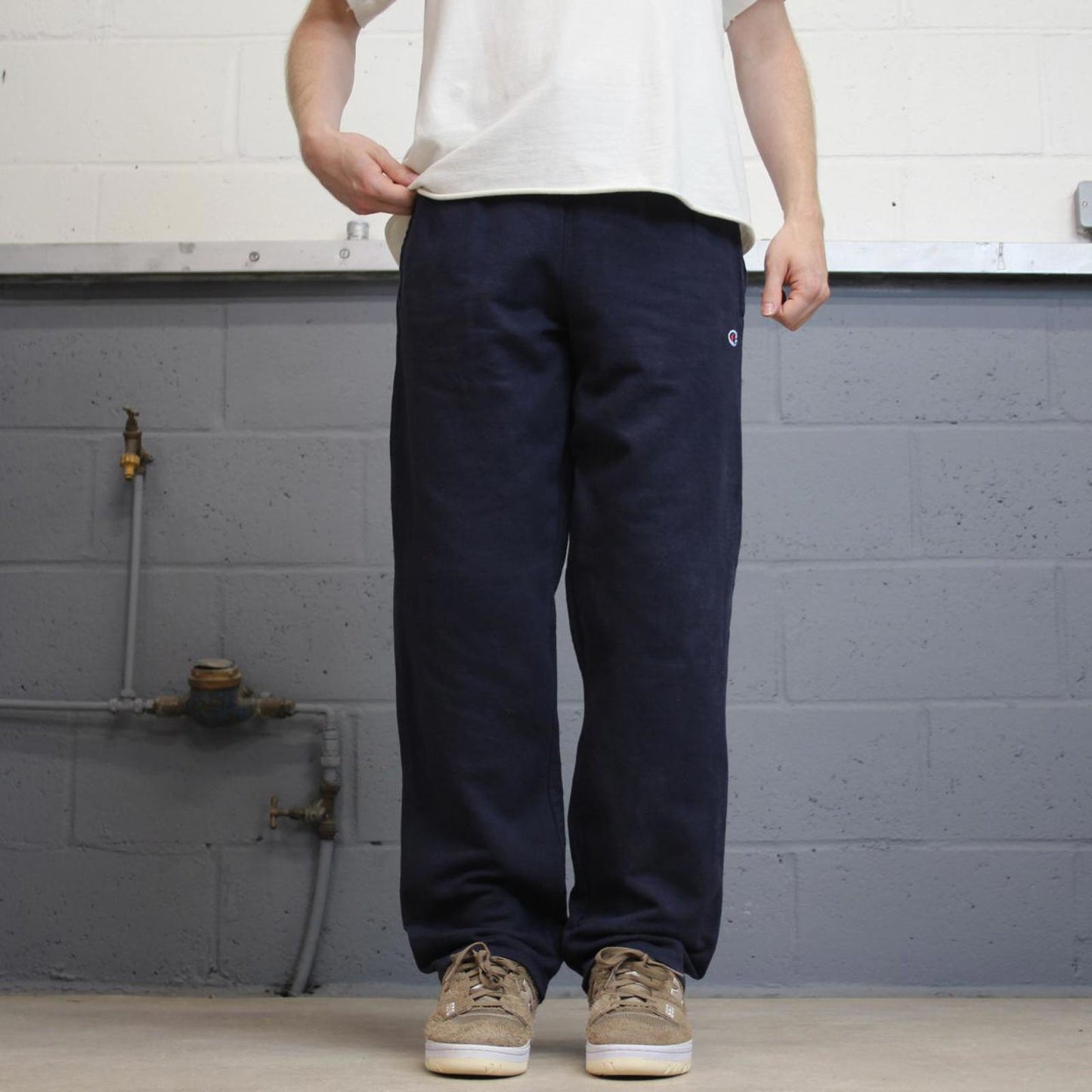 Y2k navy Champion joggers M