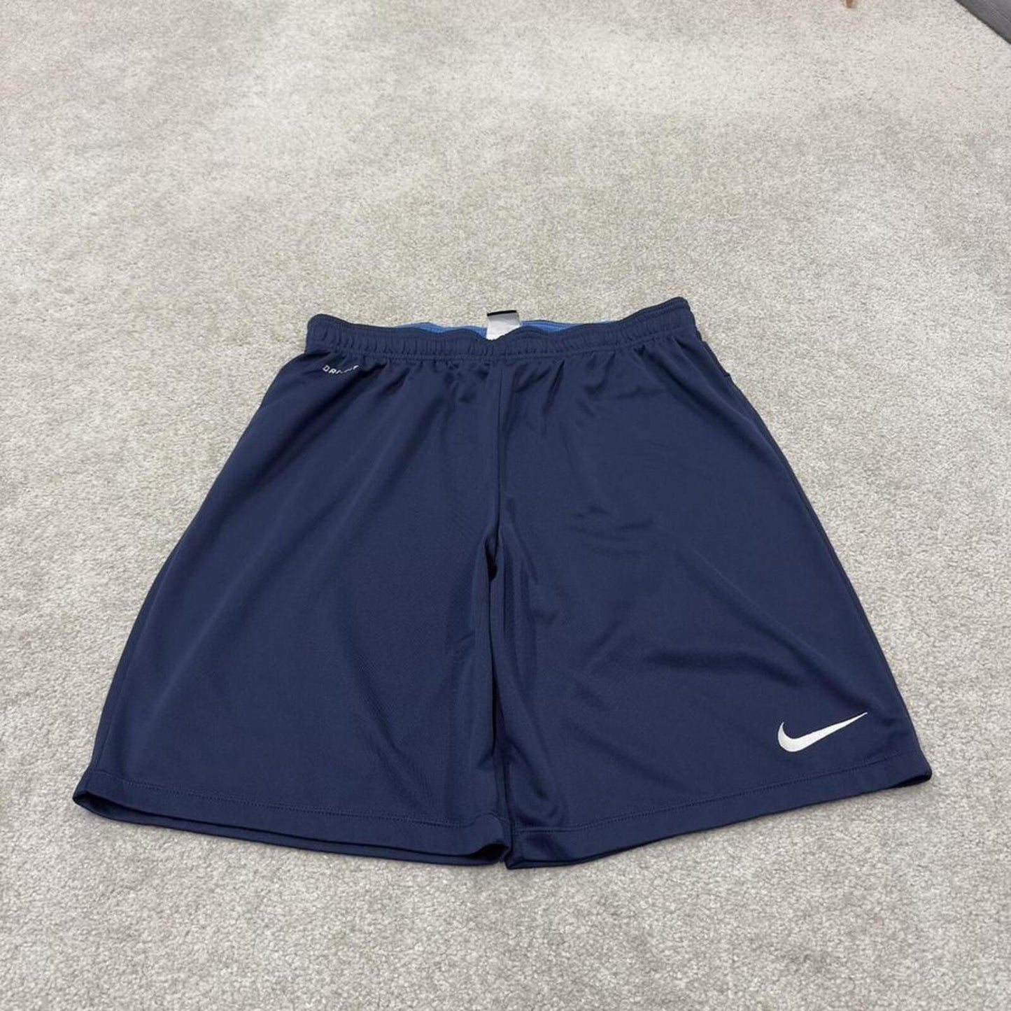 Nike sports shorts y2k loose navy Casual style comfy loose floaty summer gym shorts