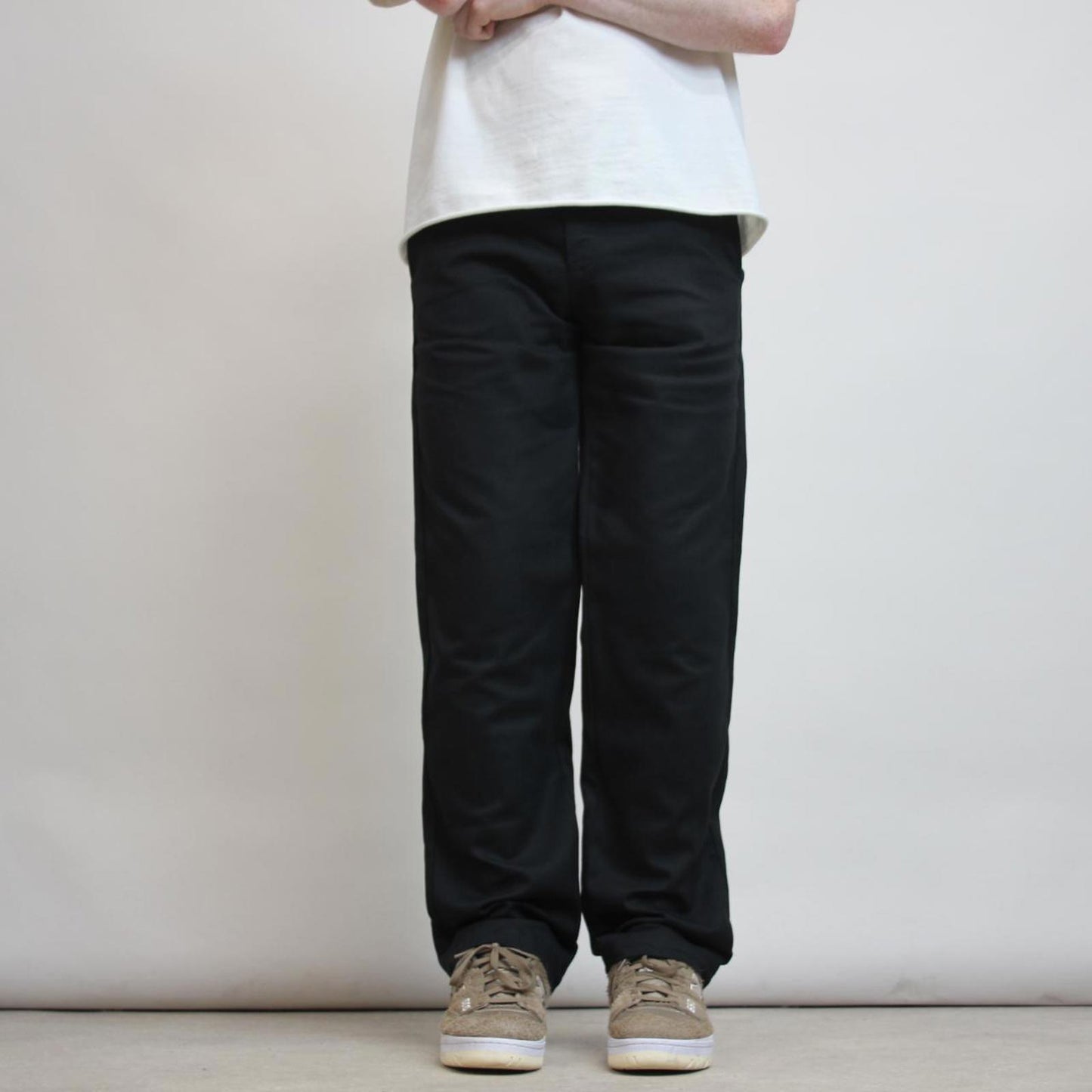 Women's Dickies 774 trousers 6R W32 L32 black Loose chino style skate pants