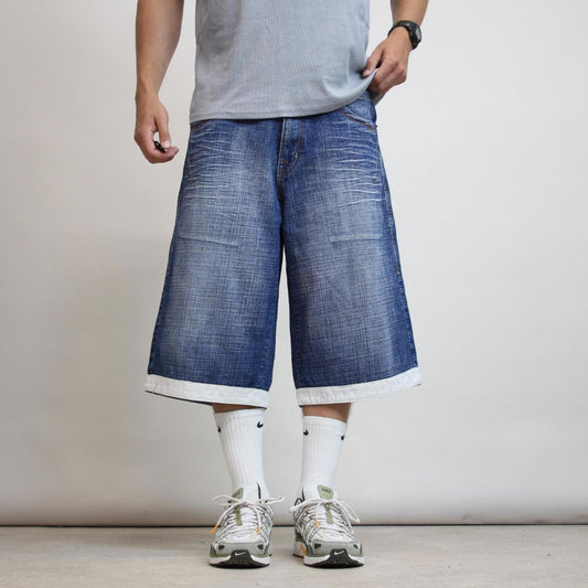 Mens Baggy Source Jeans shorts W36