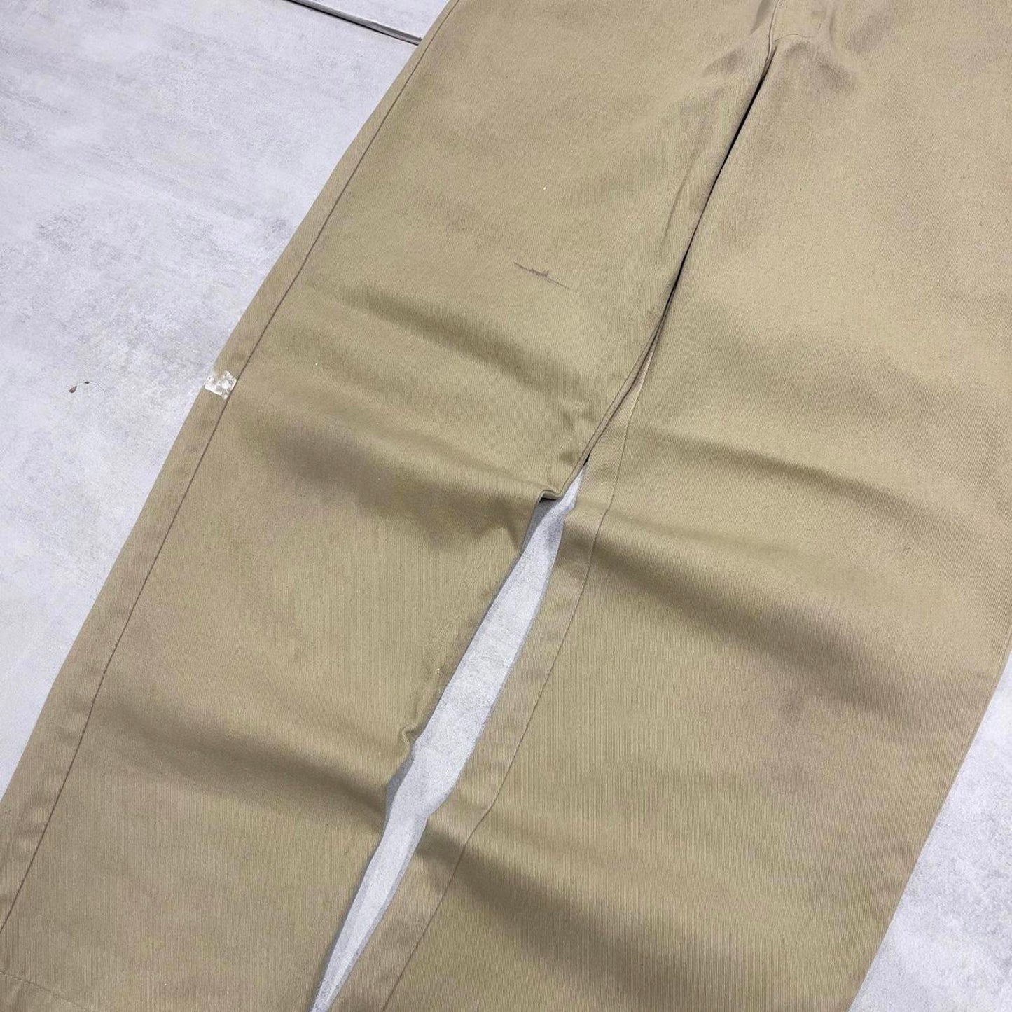 Dickies 874 Pants W32L30 khaki twill chino 90s style skater pants