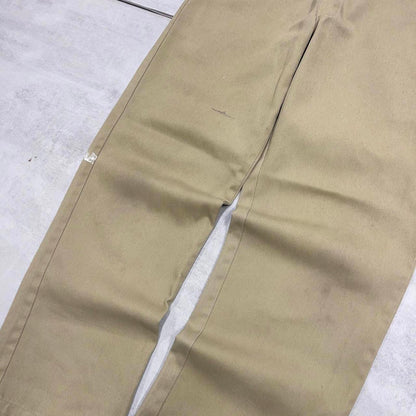 Dickies 874 Pants W32L30 khaki twill chino 90s style skater pants