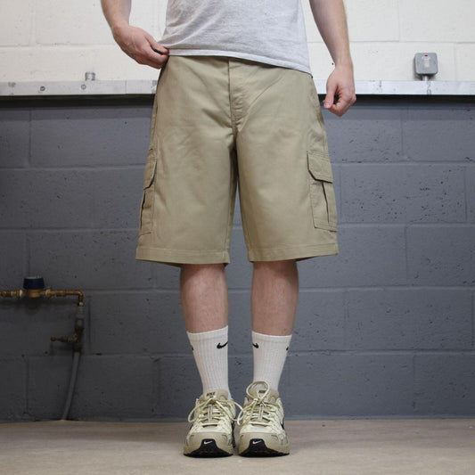 Dickies baggy cargo shorts khaki Twill chino skater style shorts wide leg
