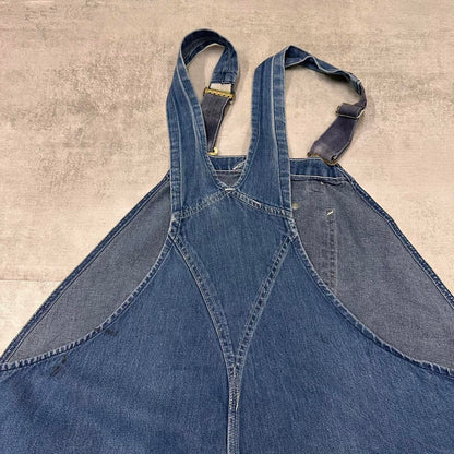 Blue denim Carhartt overalls W54