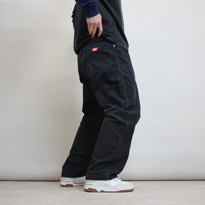 Faded black Dickies carpenter jeans W40