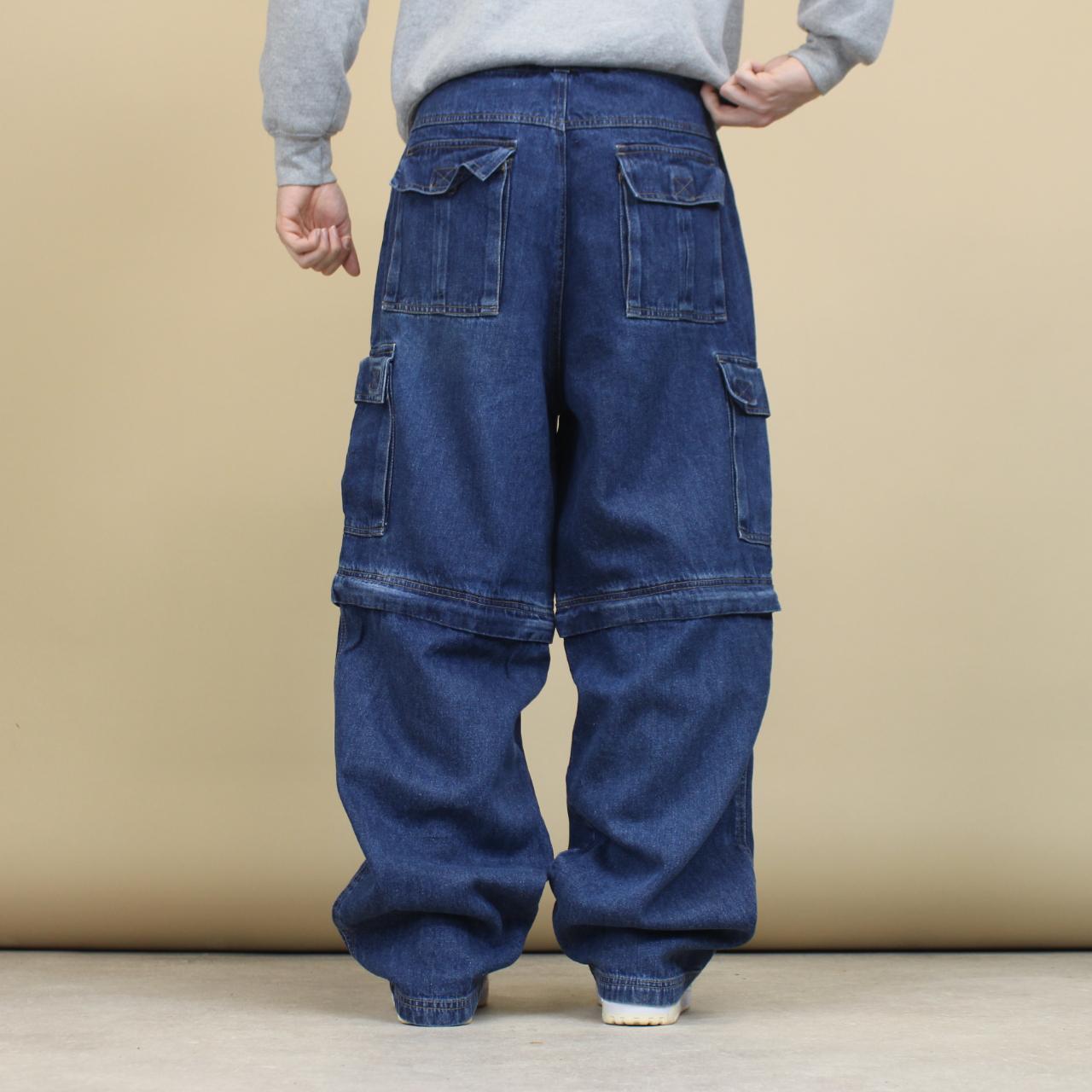 Baggy convertible cargo jeans W36 L32