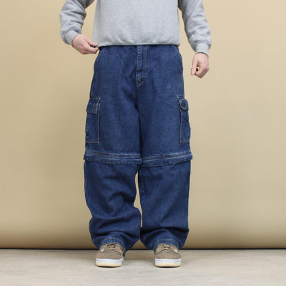 Baggy convertible cargo jeans W36 L32