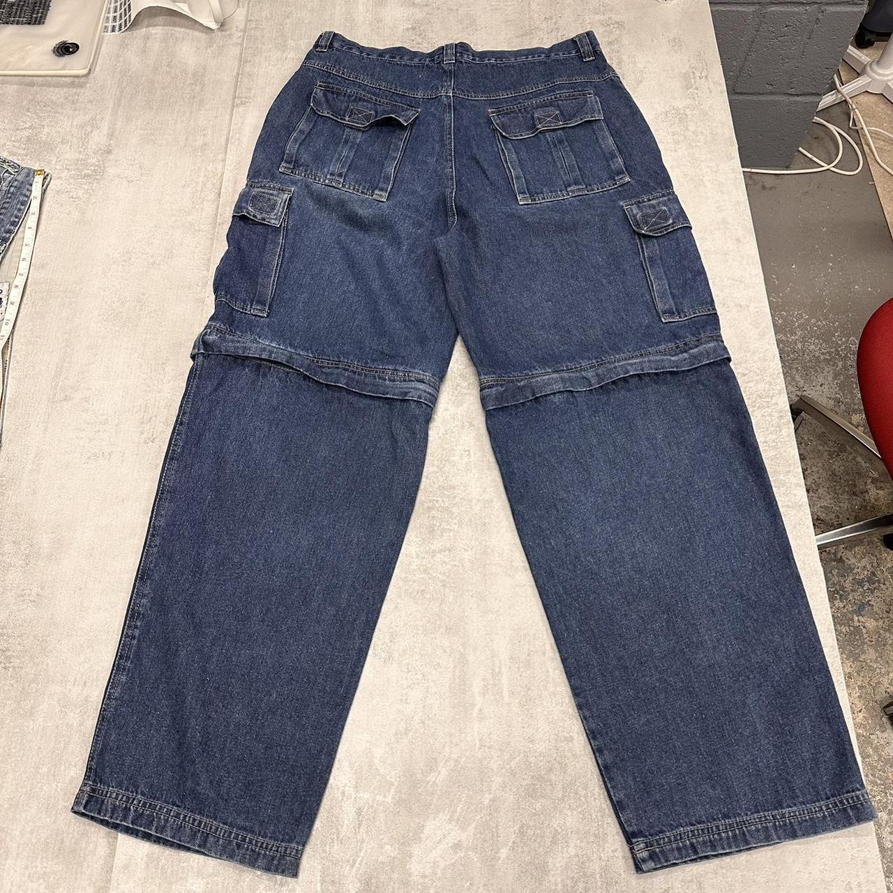 Baggy convertible cargo jeans W36 L32