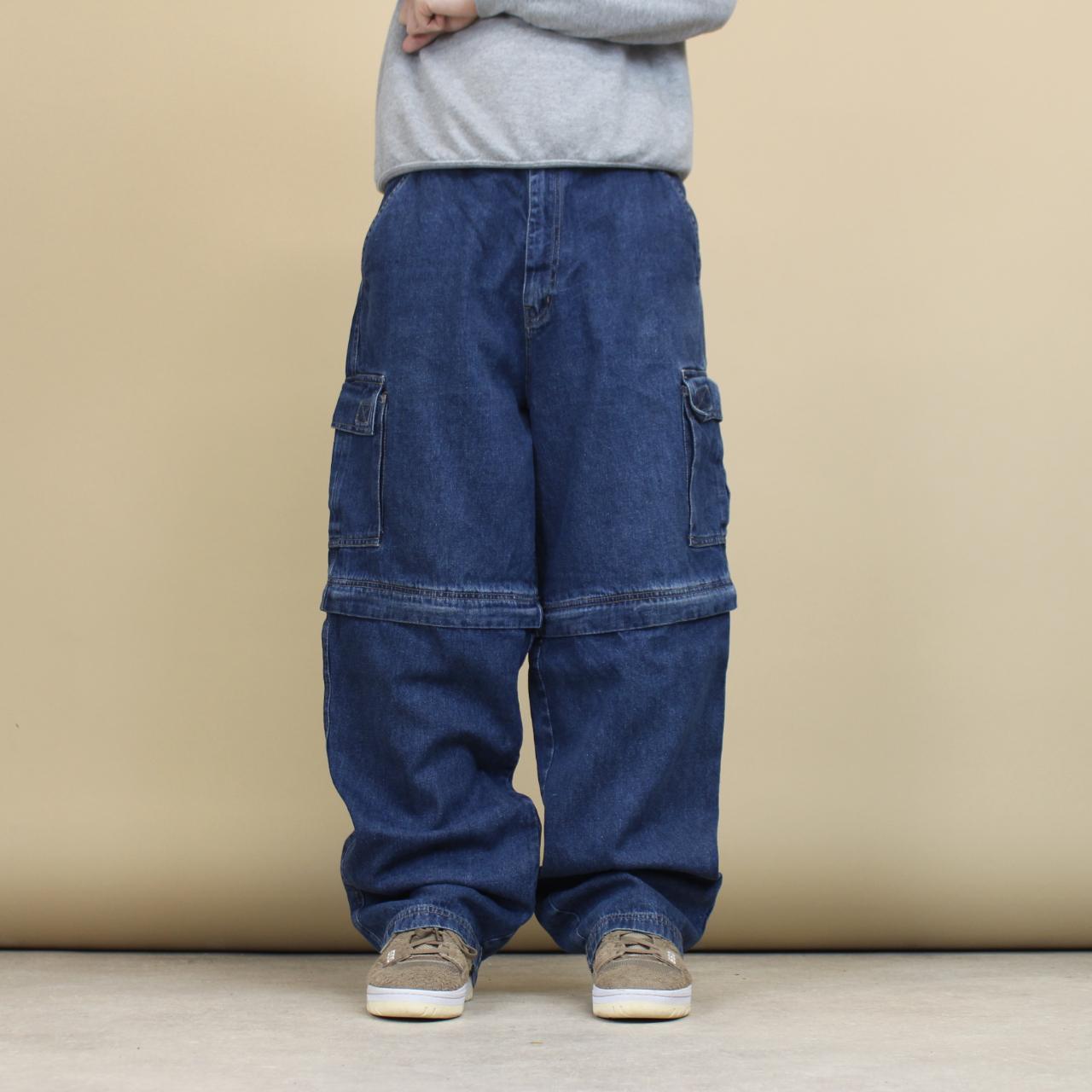 Baggy convertible cargo jeans W36 L32