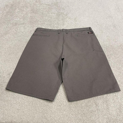 Dickies baggy carpenter shorts grey Chino style skater shorts long wode leg festival