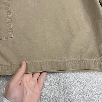 Carhartt baggy cargo shorts carpenter tan brown Floaty canvasy skater style work shorts