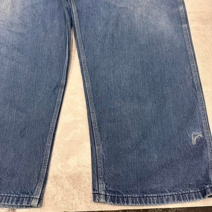 Blue denim Carhartt overalls W54