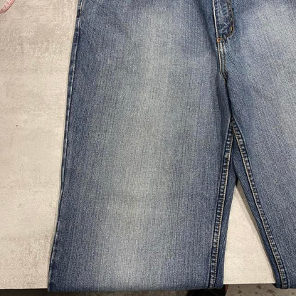 Blue Bullhead baggy jeans W36