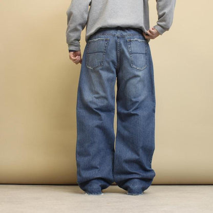 Blue Bullhead baggy jeans W36