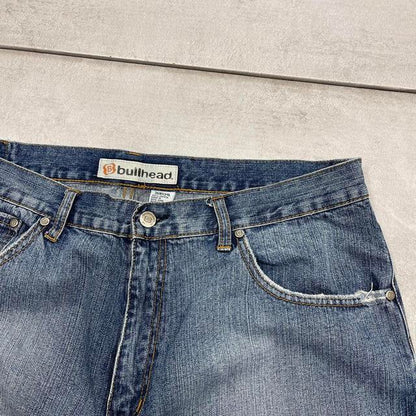 Blue Bullhead baggy jeans W36