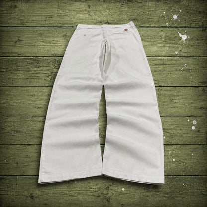 Dickies 874 work pants White original fit loose chino 90s skater style trousers