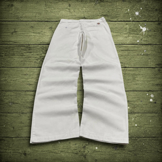 Dickies 874 work pants White original fit loose chino 90s skater style trousers